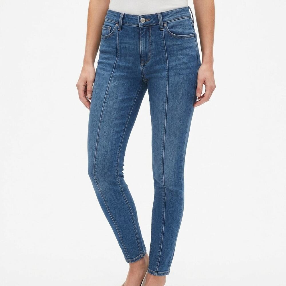 Gap Jeans  Cotton Blend Blue Stretch Jeans Women Size 6